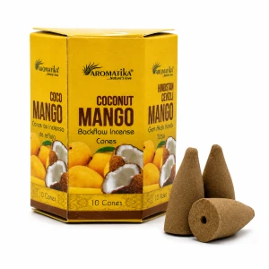 Kadzidełka backflow Kokos i Mango Aromatika 10szt