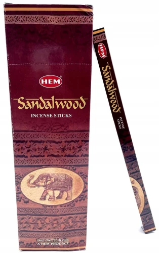 Kadzidełka indyjskie HEM Drzewo Sandałowe Sandalwood 200szt