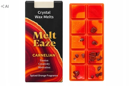 Wosk Zapachowy Melt Eaze 50g - Pomarańcza i Korneol