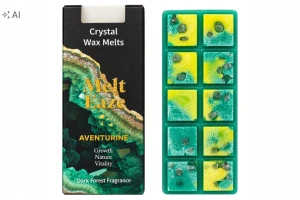 Wosk Zapachowy Melt Eaze 50g - Gęsty Las i Awenturyn