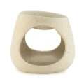 Ceramiczny Kominek Zapachowy Zen - Ścięty Kamyk