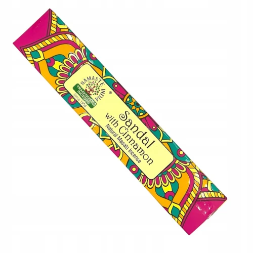 Kadzidełka Masala Namaste India - Sandał Cynamon 15g