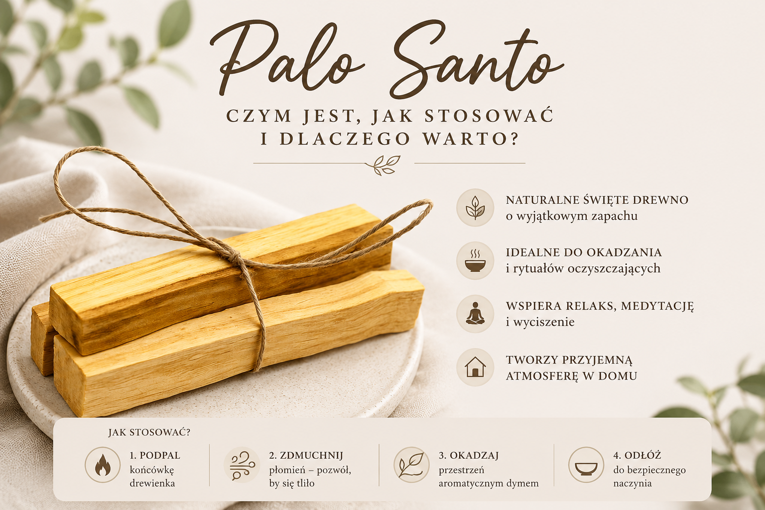 Palo Santo drewienka